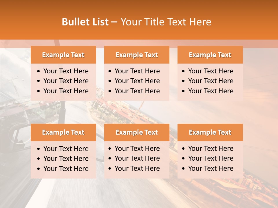 High Movement Meadow PowerPoint Template