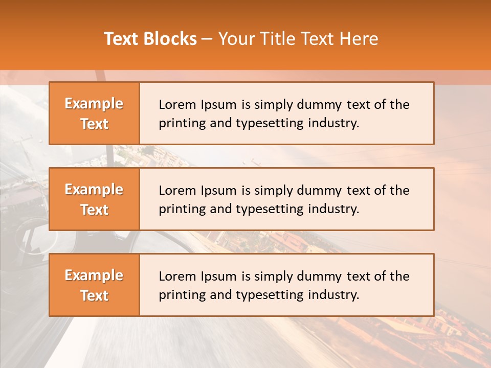 High Movement Meadow PowerPoint Template