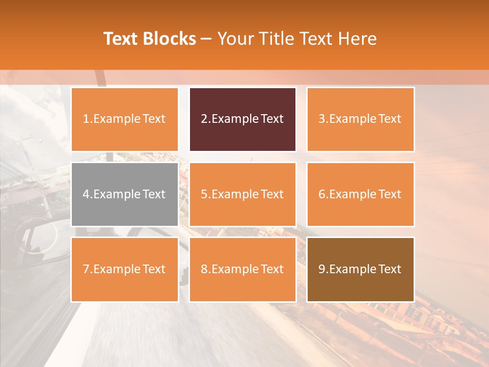 High Movement Meadow PowerPoint Template