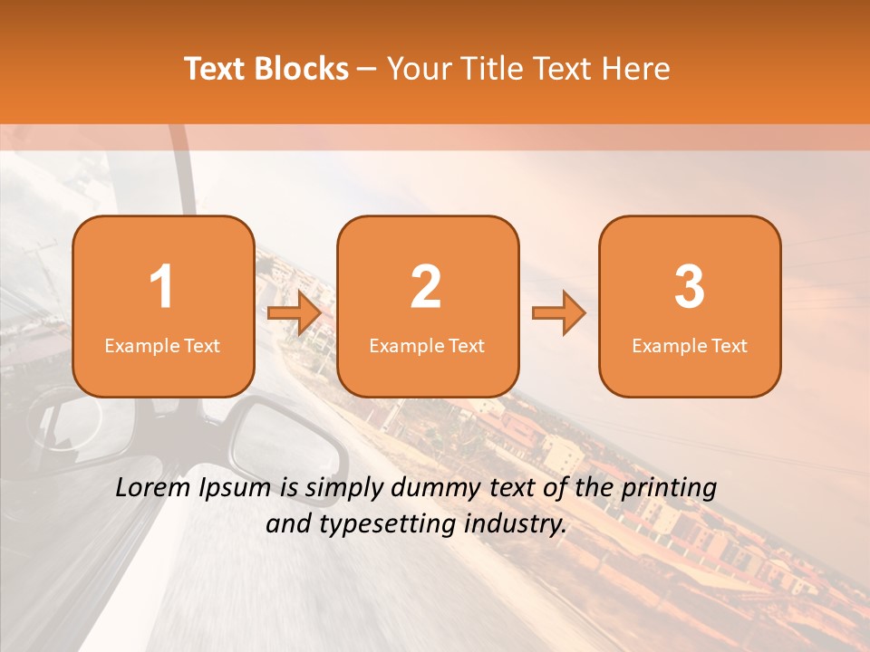 High Movement Meadow PowerPoint Template