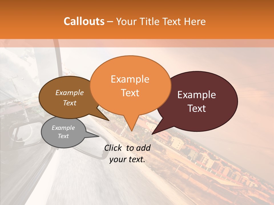 High Movement Meadow PowerPoint Template