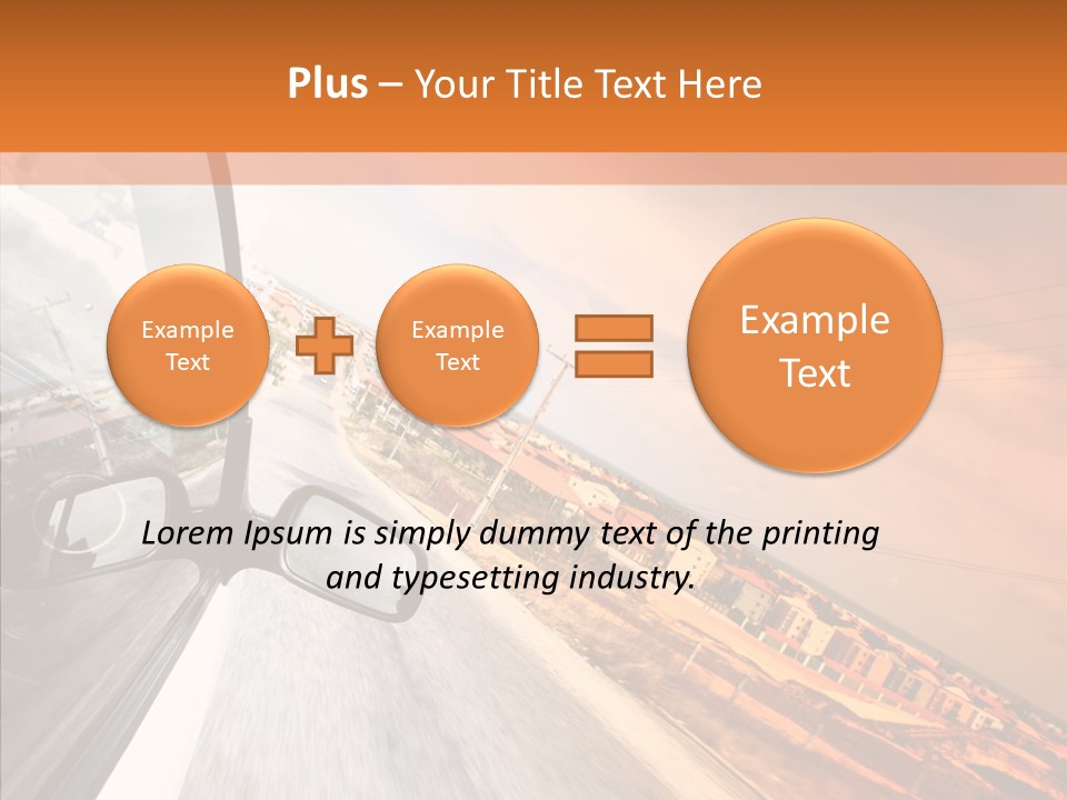 High Movement Meadow PowerPoint Template