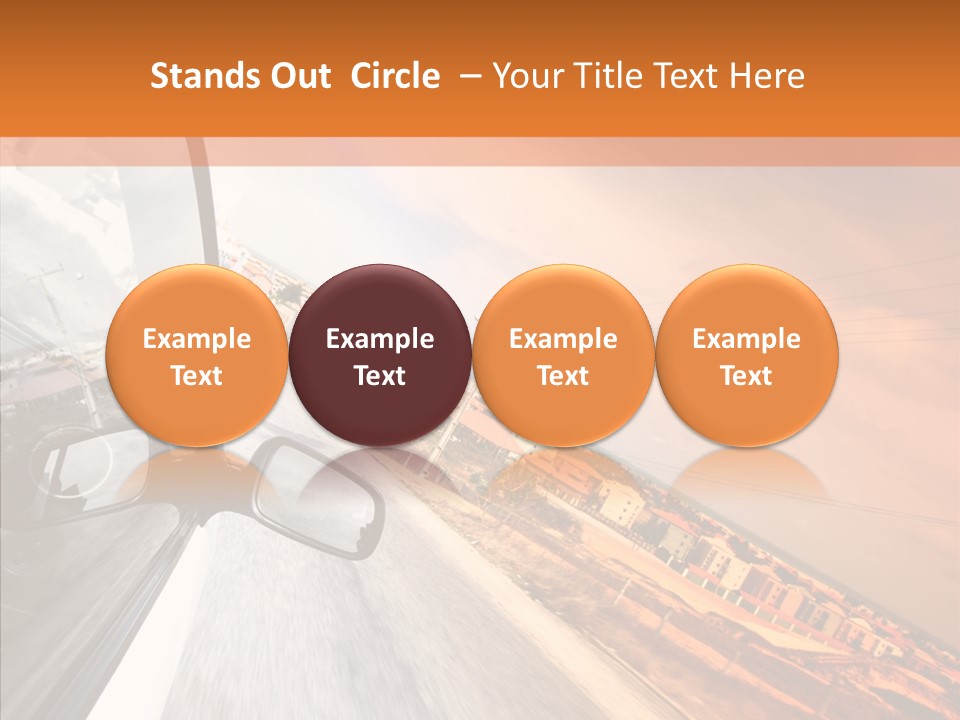 High Movement Meadow PowerPoint Template