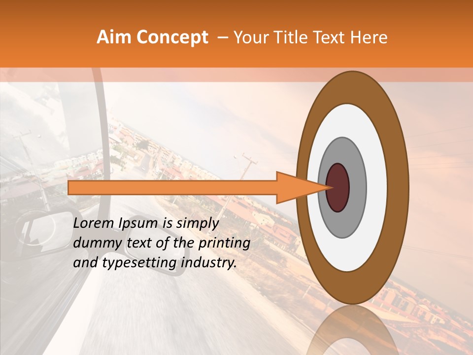 High Movement Meadow PowerPoint Template