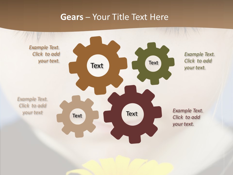 Teamwork Human Board PowerPoint Template