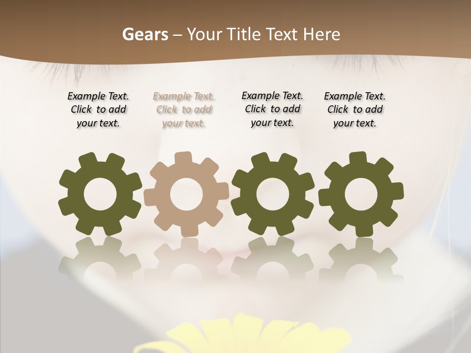 Teamwork Human Board PowerPoint Template