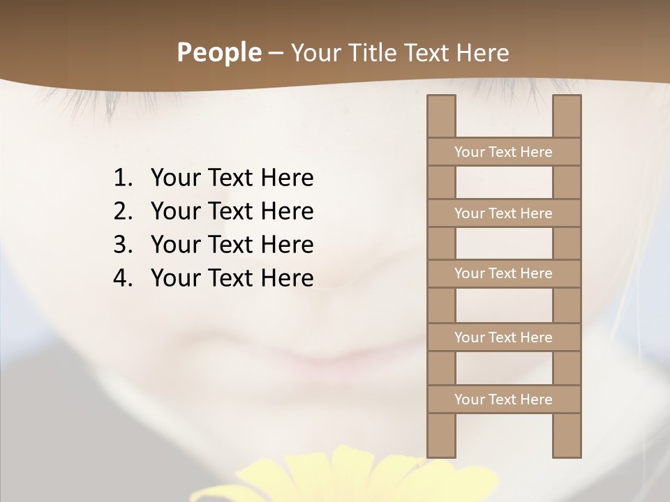 Teamwork Human Board PowerPoint Template