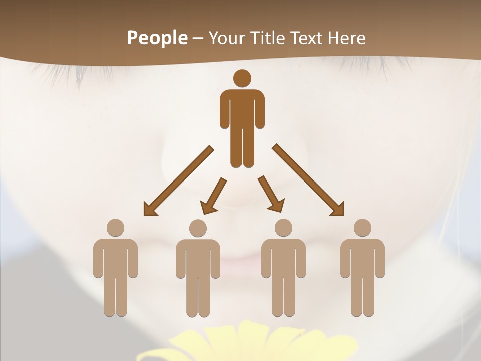 Teamwork Human Board PowerPoint Template