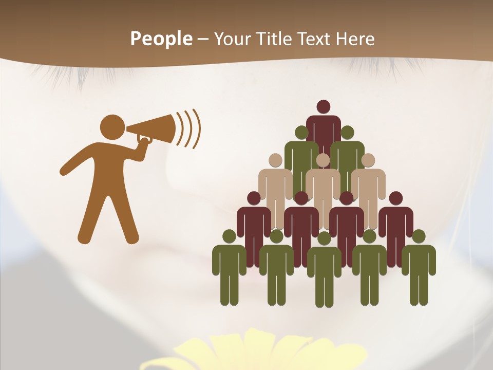 Teamwork Human Board PowerPoint Template