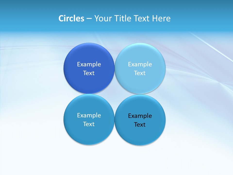 Futuristic Waves Image PowerPoint Template