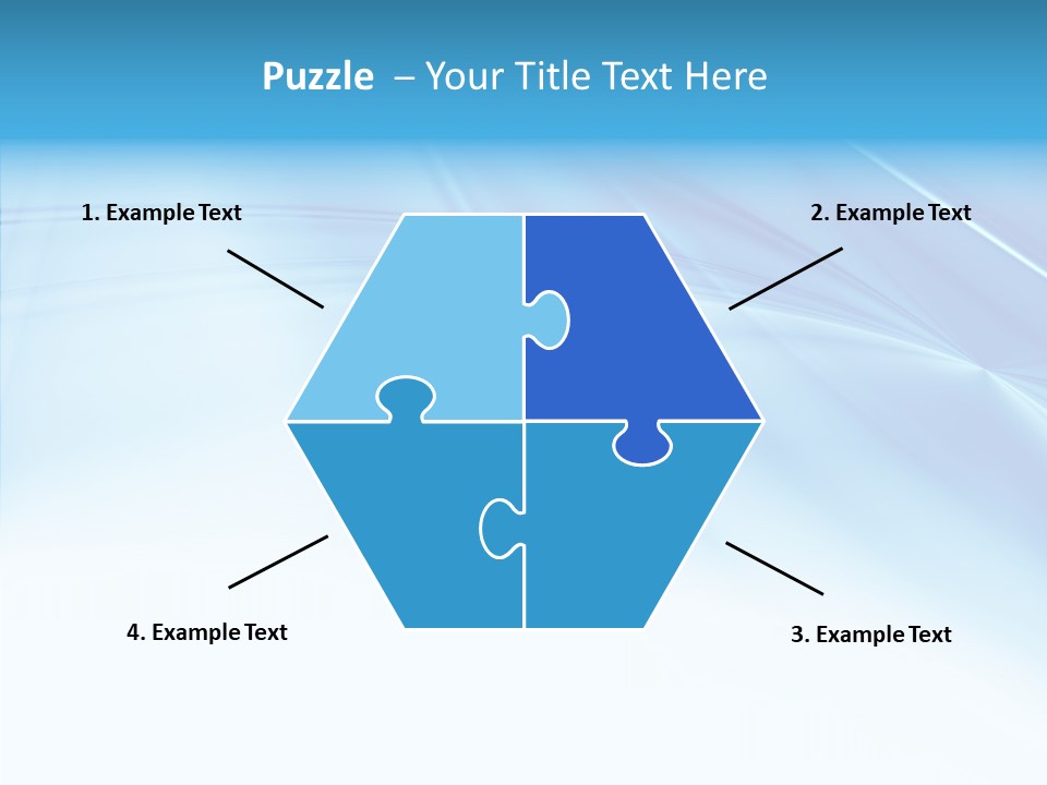 Futuristic Waves Image PowerPoint Template