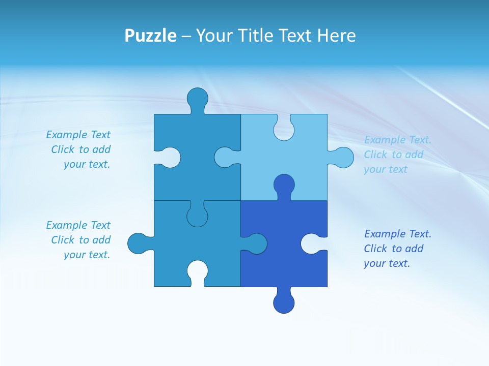 Futuristic Waves Image PowerPoint Template