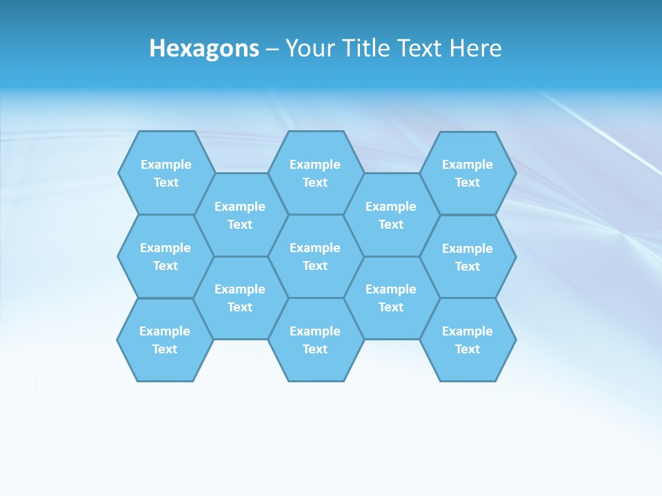 Futuristic Waves Image PowerPoint Template