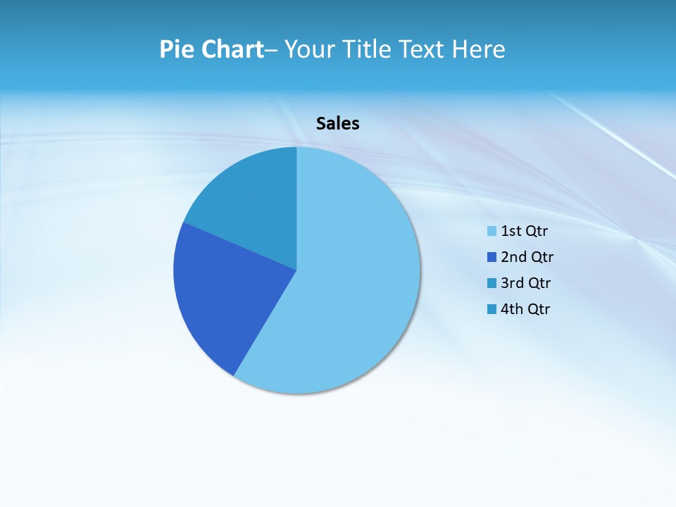 Futuristic Waves Image PowerPoint Template