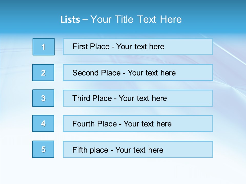 Futuristic Waves Image PowerPoint Template