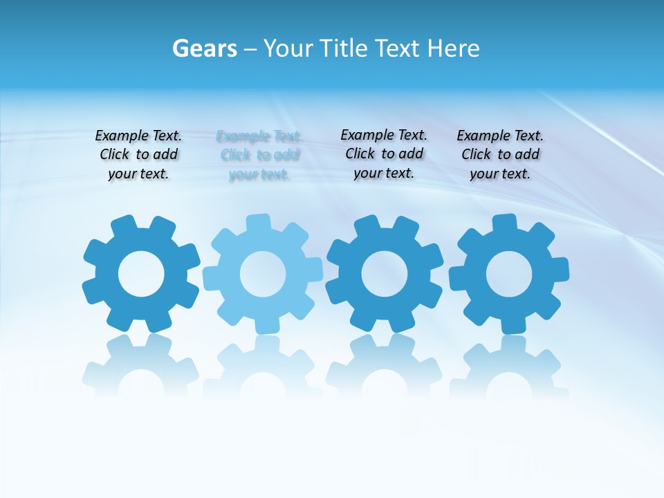 Futuristic Waves Image PowerPoint Template