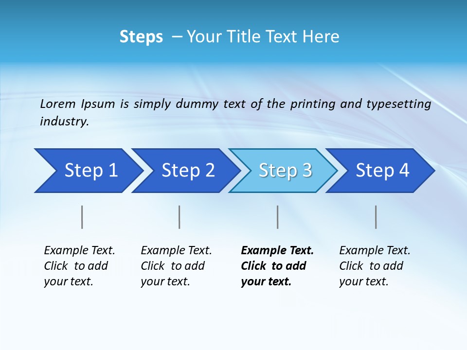 Futuristic Waves Image PowerPoint Template