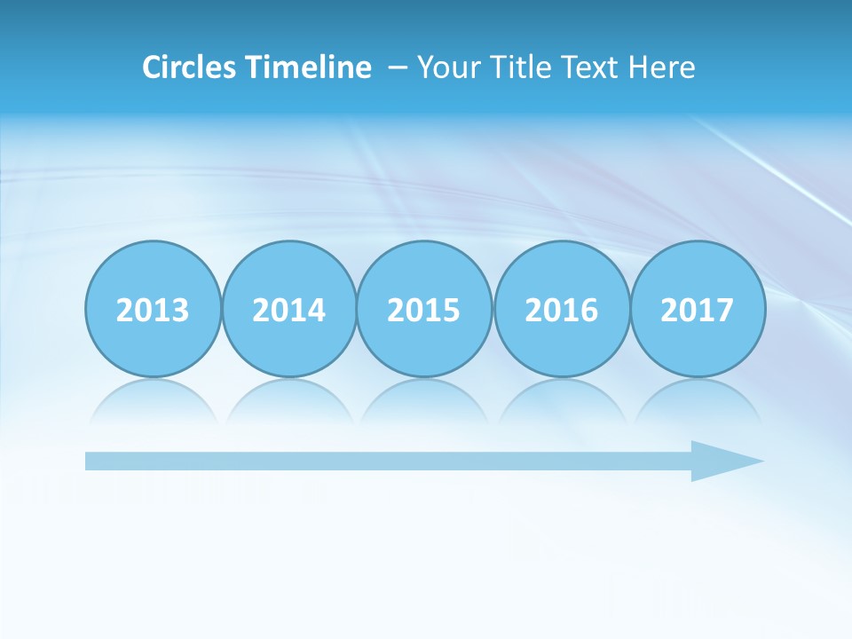 Futuristic Waves Image PowerPoint Template