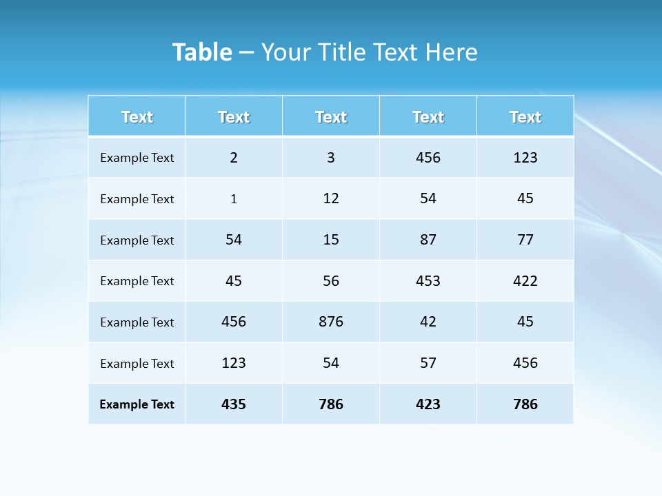 Futuristic Waves Image PowerPoint Template