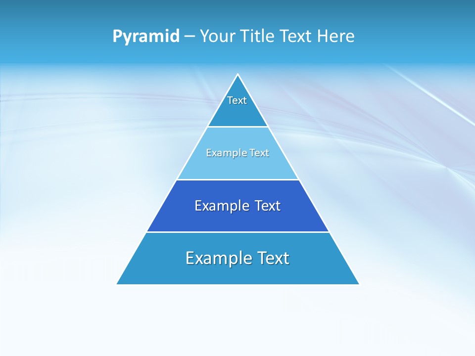 Futuristic Waves Image PowerPoint Template