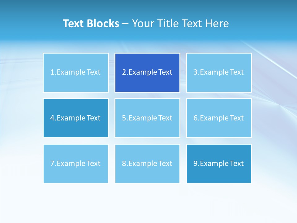 Futuristic Waves Image PowerPoint Template