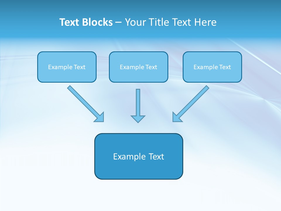 Futuristic Waves Image PowerPoint Template