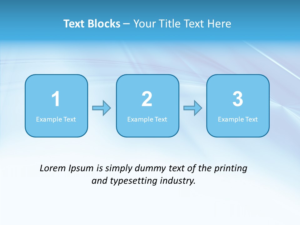 Futuristic Waves Image PowerPoint Template