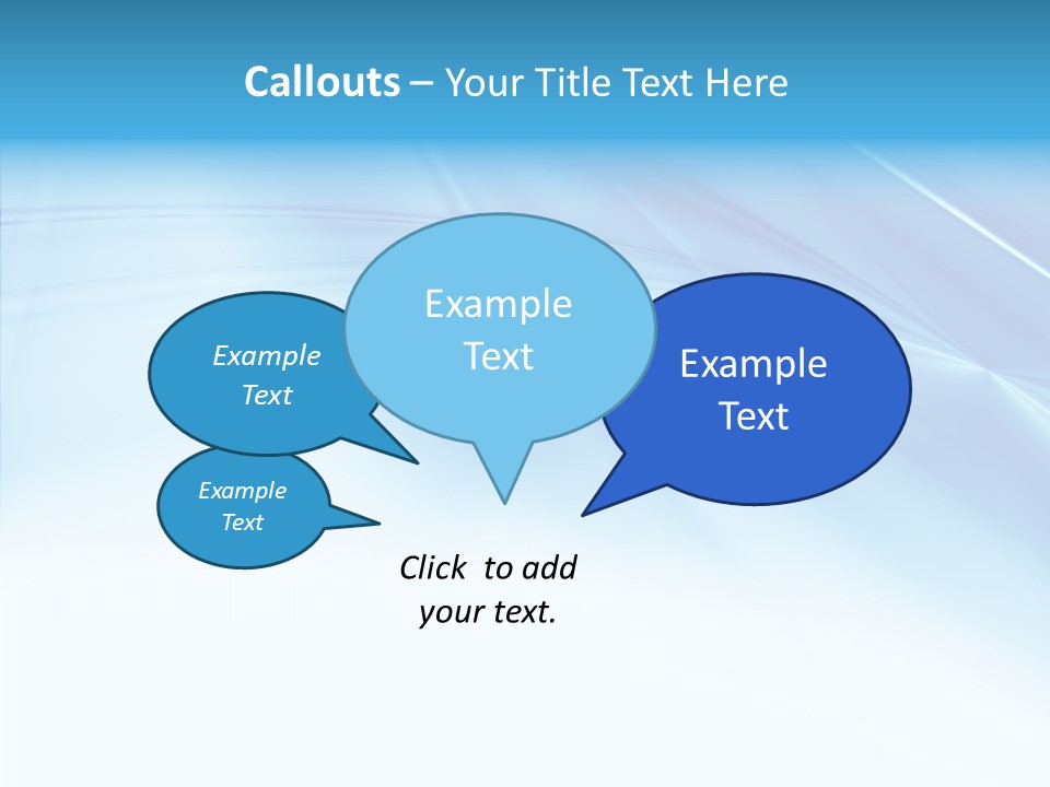 Futuristic Waves Image PowerPoint Template