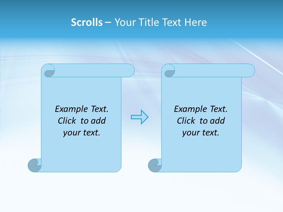 Futuristic Waves Image PowerPoint Template