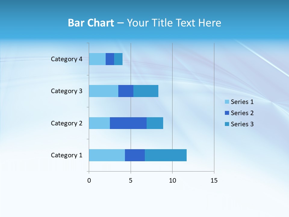 Futuristic Waves Image PowerPoint Template