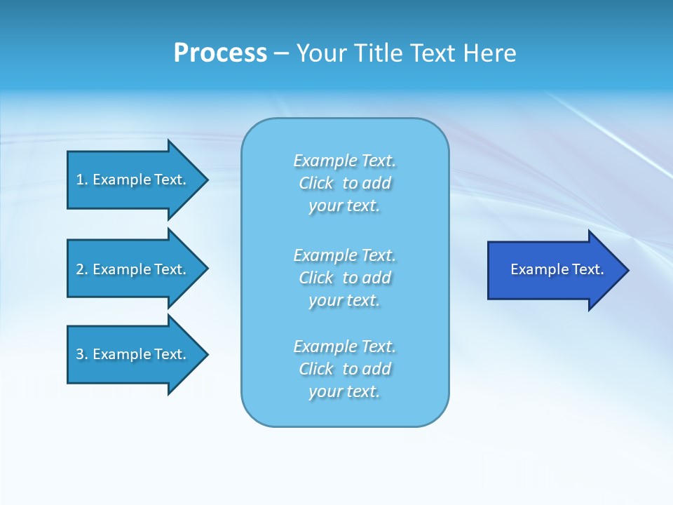 Futuristic Waves Image PowerPoint Template
