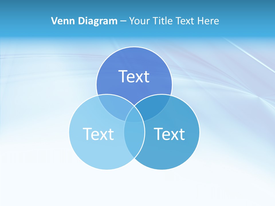 Futuristic Waves Image PowerPoint Template