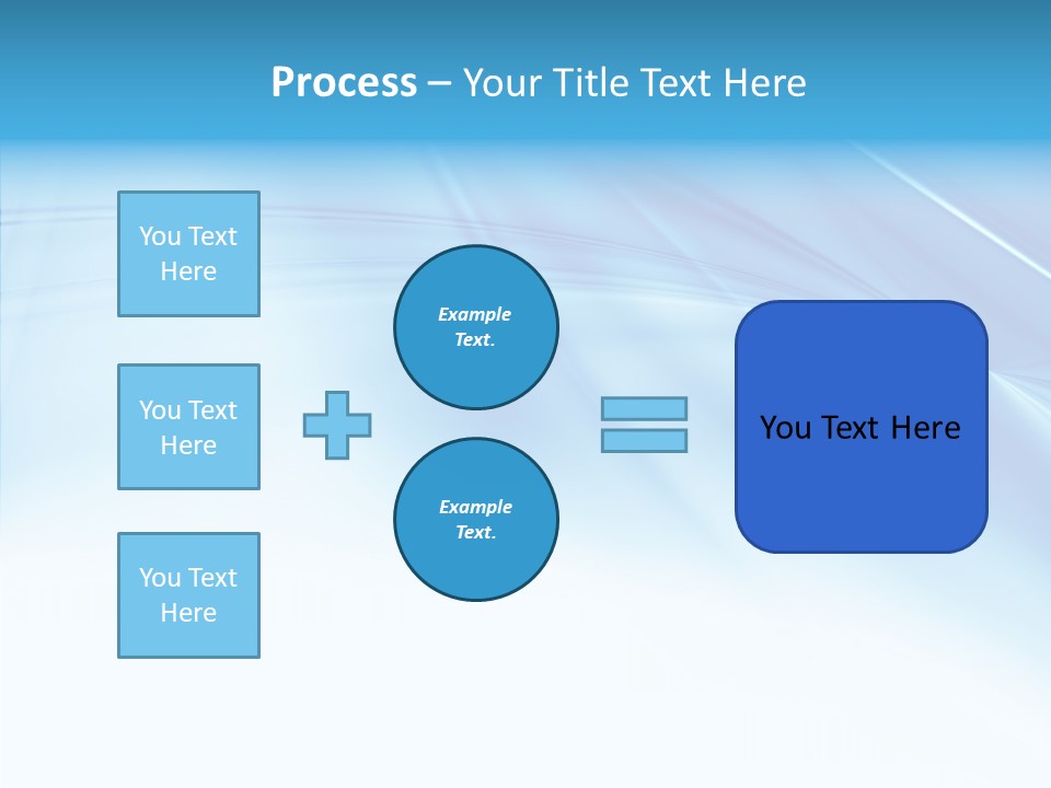 Futuristic Waves Image PowerPoint Template