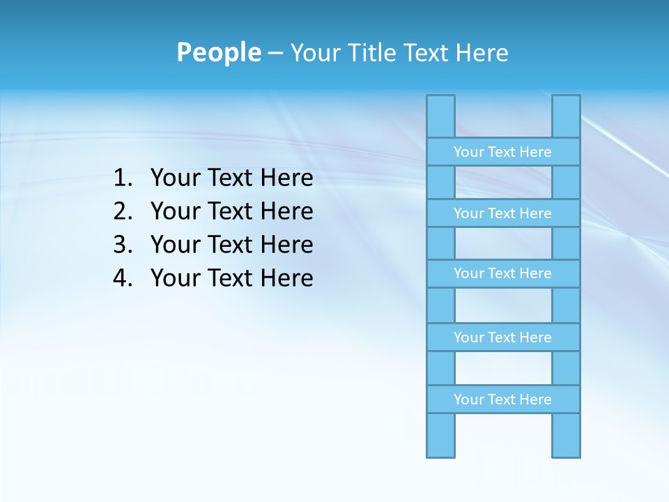Futuristic Waves Image PowerPoint Template