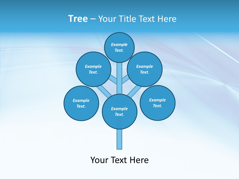 Futuristic Waves Image PowerPoint Template