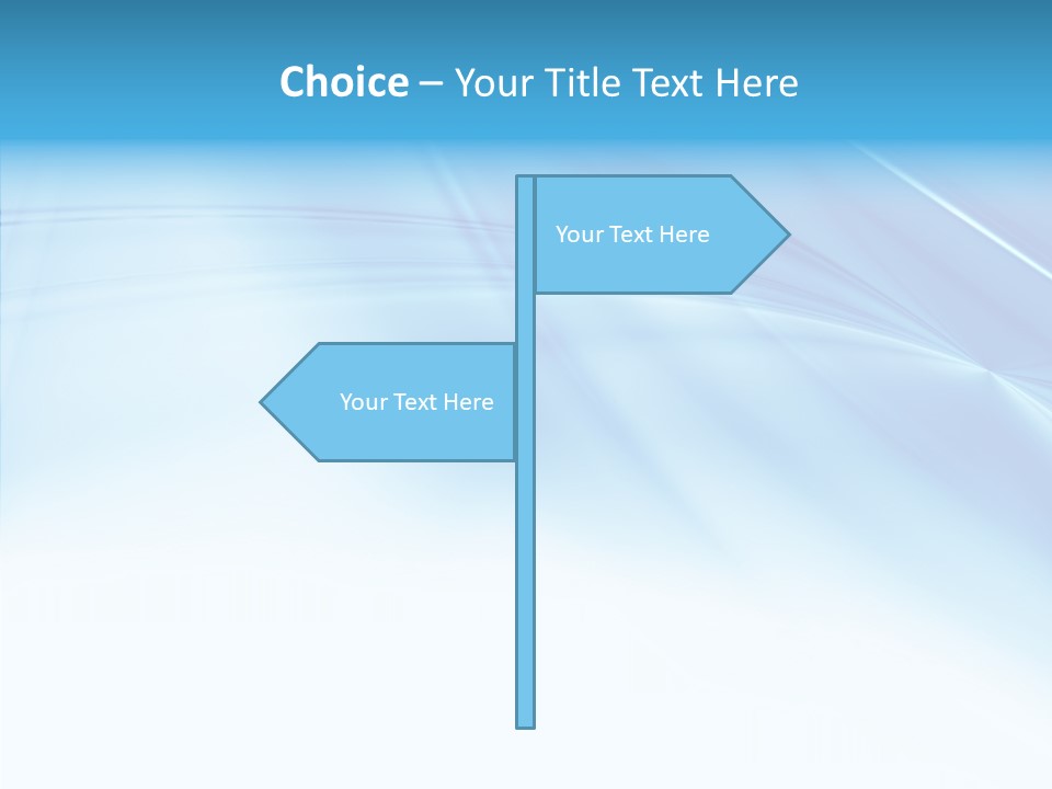 Futuristic Waves Image PowerPoint Template