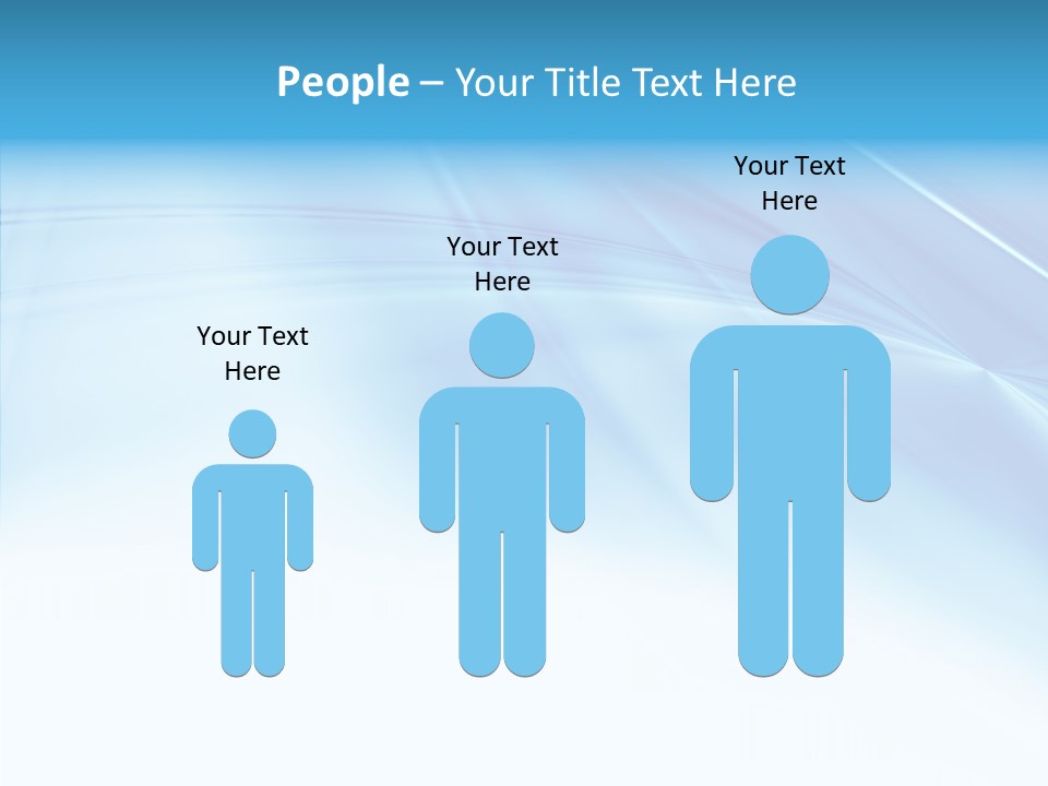 Futuristic Waves Image PowerPoint Template