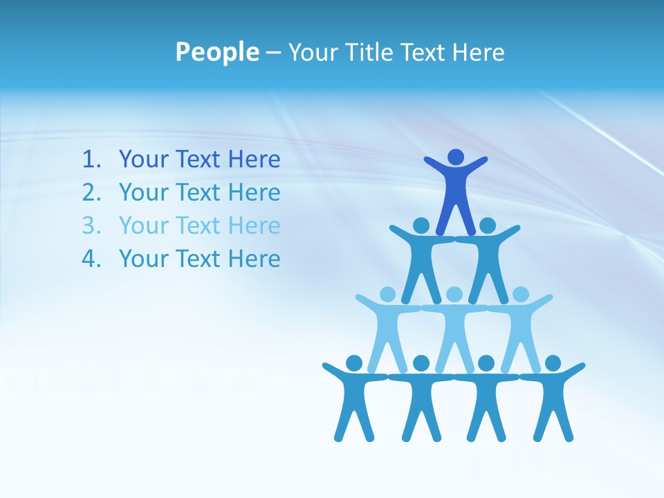 Futuristic Waves Image PowerPoint Template