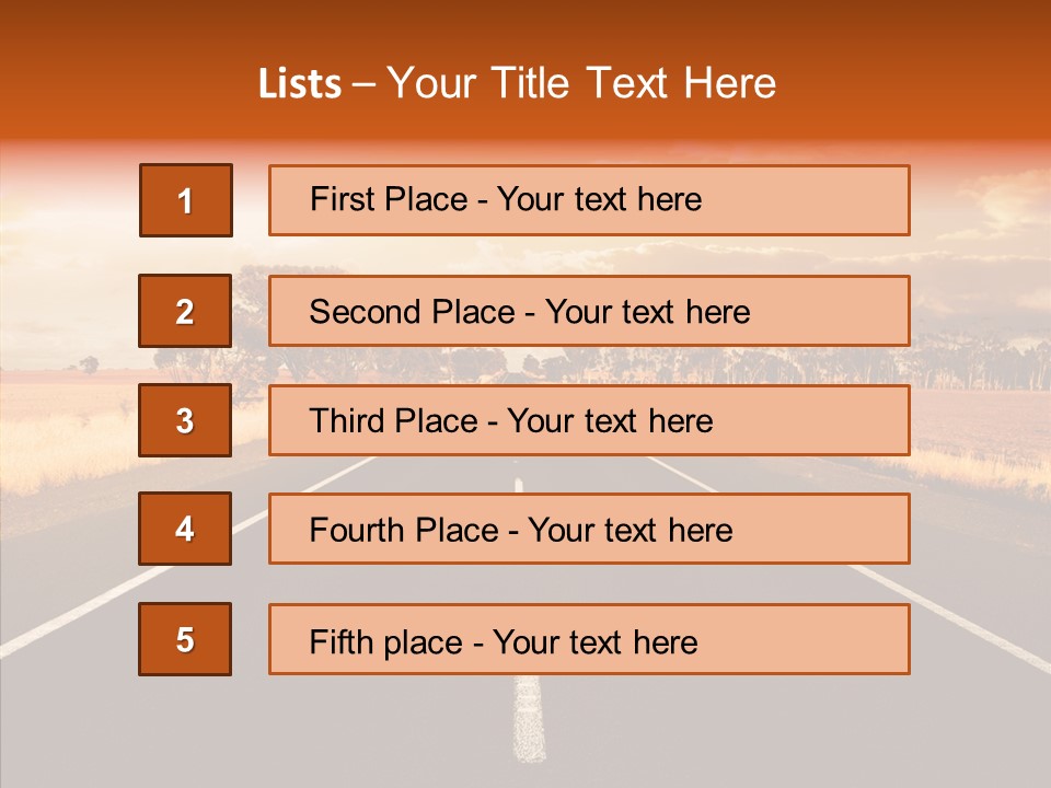 Environment Line Hot PowerPoint Template