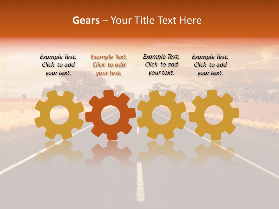 Environment Line Hot PowerPoint Template