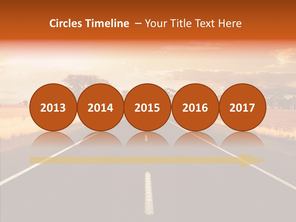 Environment Line Hot PowerPoint Template