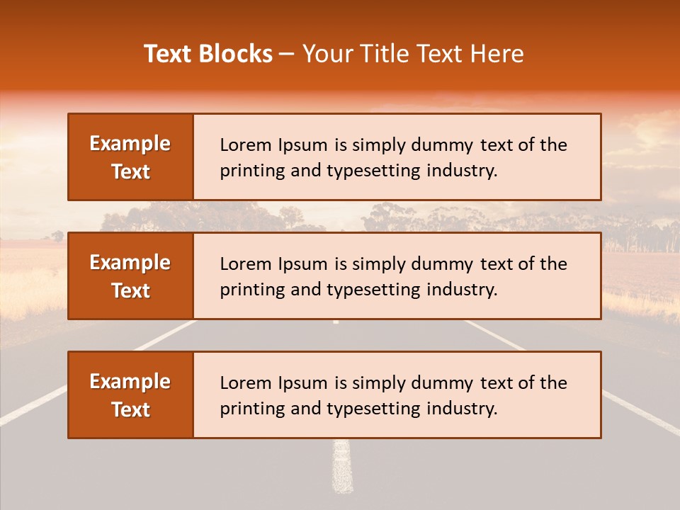 Environment Line Hot PowerPoint Template