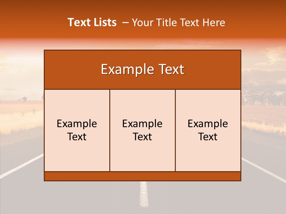 Environment Line Hot PowerPoint Template