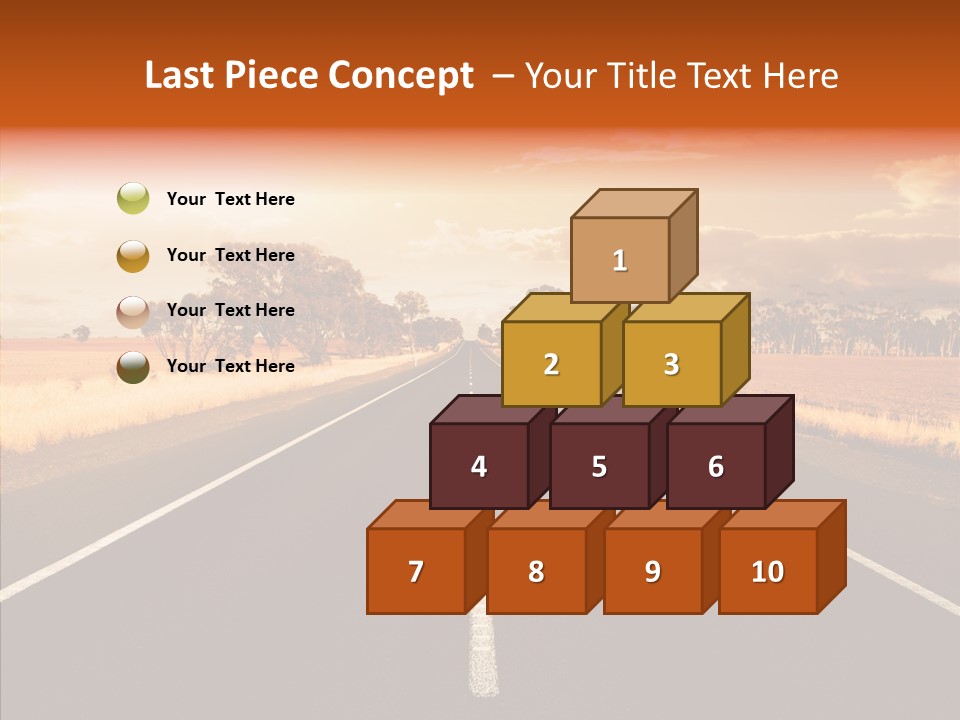 Environment Line Hot PowerPoint Template