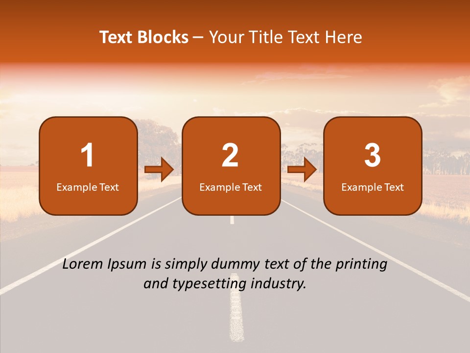 Environment Line Hot PowerPoint Template