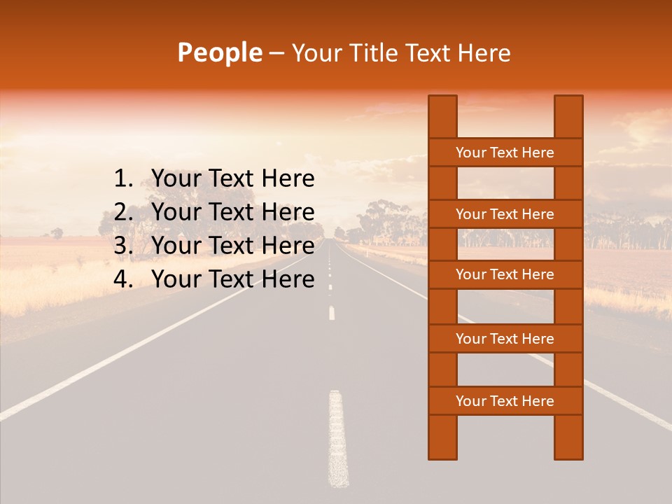 Environment Line Hot PowerPoint Template