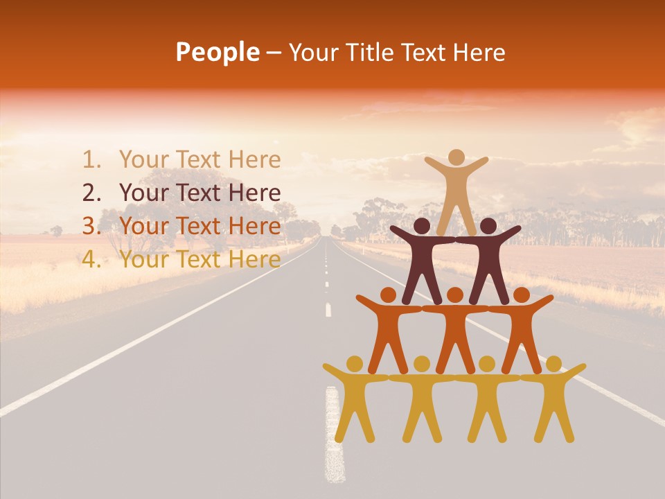 Environment Line Hot PowerPoint Template