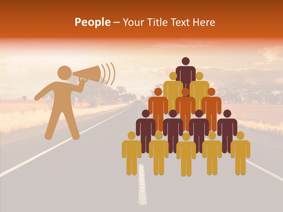 Environment Line Hot PowerPoint Template