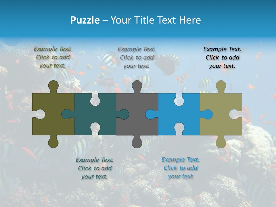 Scuba Diversity Nature PowerPoint Template