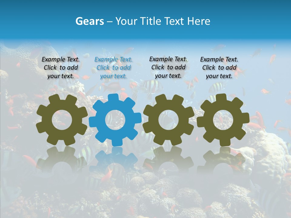 Scuba Diversity Nature PowerPoint Template